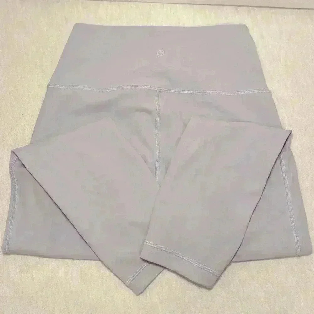 Lululemon Align High Ride Crop 23” Lilac/Light Purple Women’s Size 6 - Picture 8 of 10